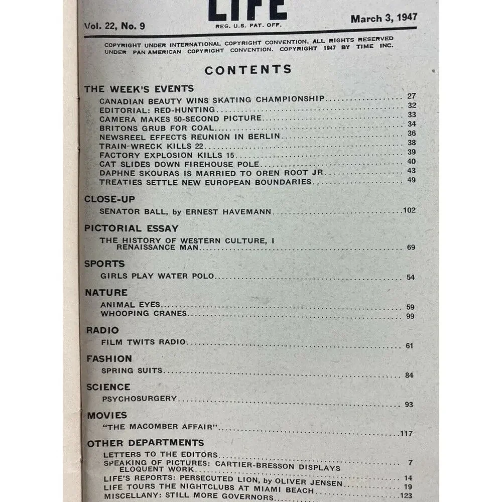 LIFE magazine march